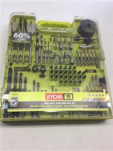 Ryobi 82 piece driving bit online set